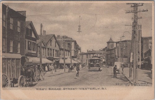 West broad street - west, westerly